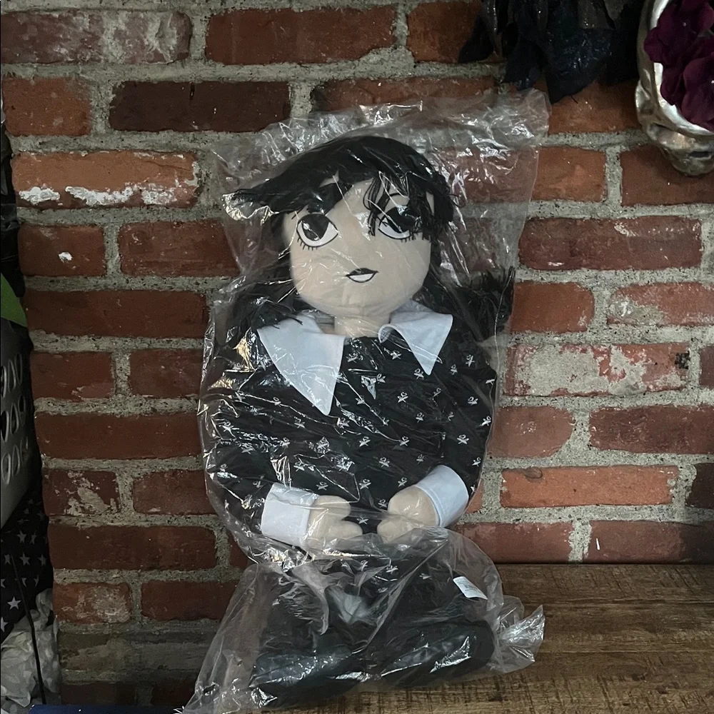 Wensday adams pottery, barn, plush doll